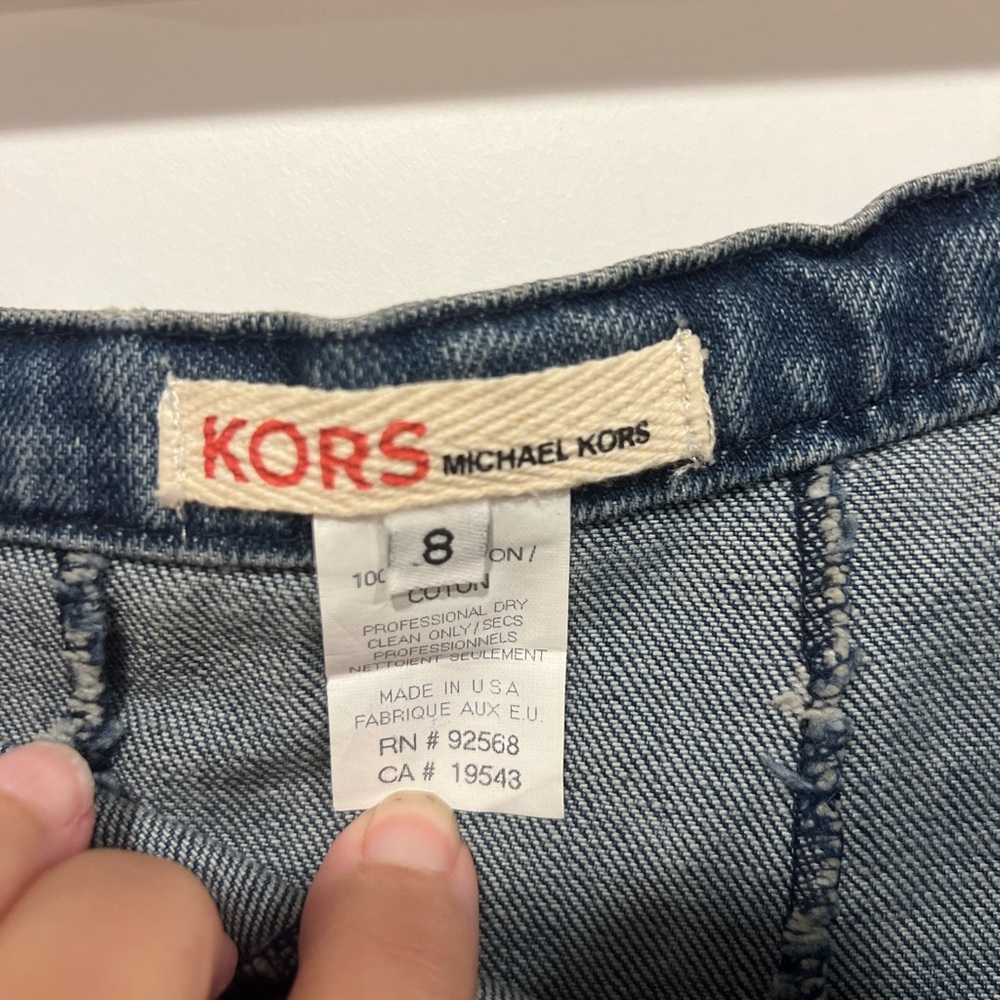 Vintage Y2K Michael Kors Denim Skirt - Picture 8 of 8